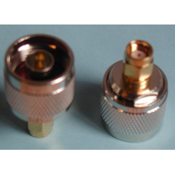 Adaptateur N mâle / SMA femelle inversée