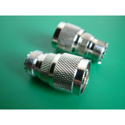 Adaptateur N mâle / UHF femelle