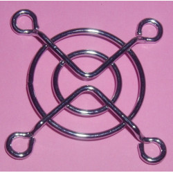 Grille métal pour ventilateur