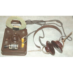 Poste à Galène en bakélite