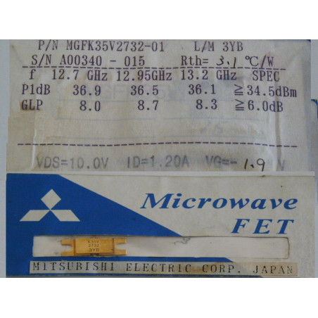 MGFK35V2732 - 4,5W / 12,5Ghz