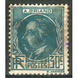 N 291 oblitéré  Aristide Briand