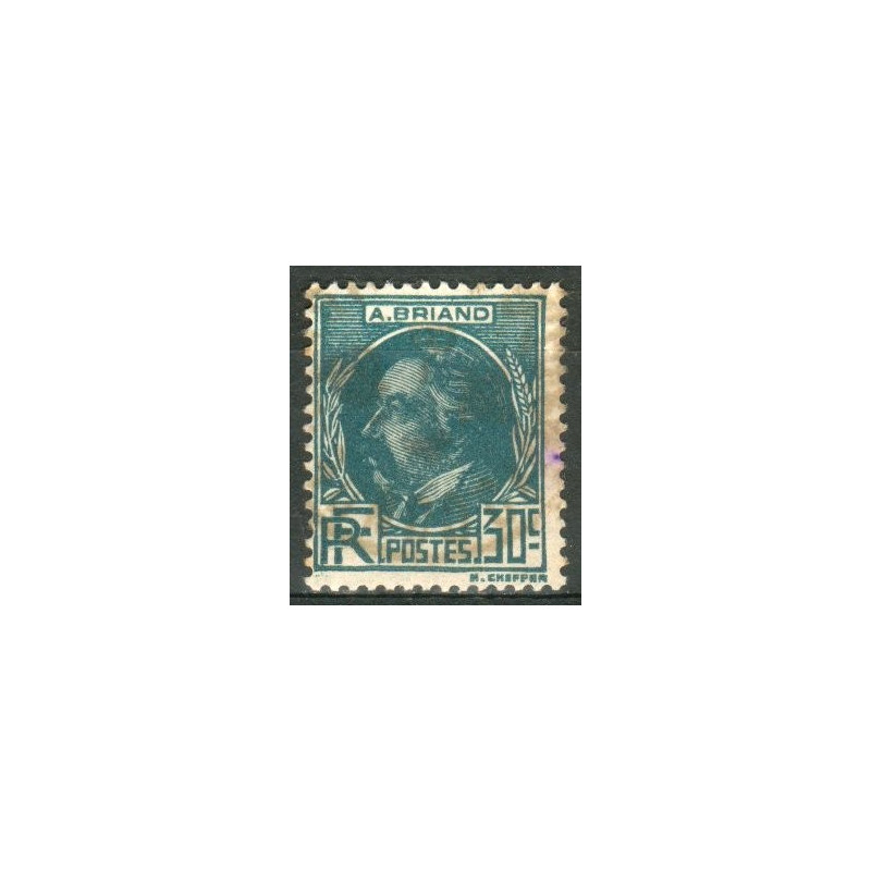 N 291 oblitéré  Aristide Briand