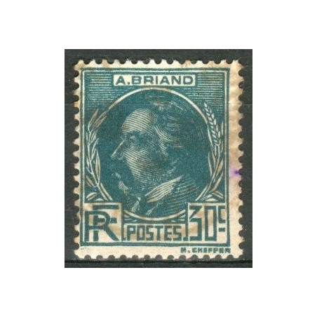 N 291 oblitéré  Aristide Briand