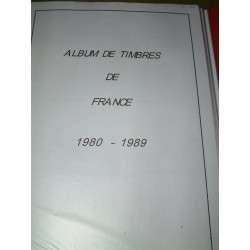 Album Timbres de France...