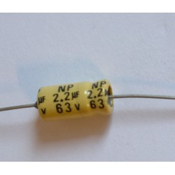 Condensateur 2,2 uf / 63 V